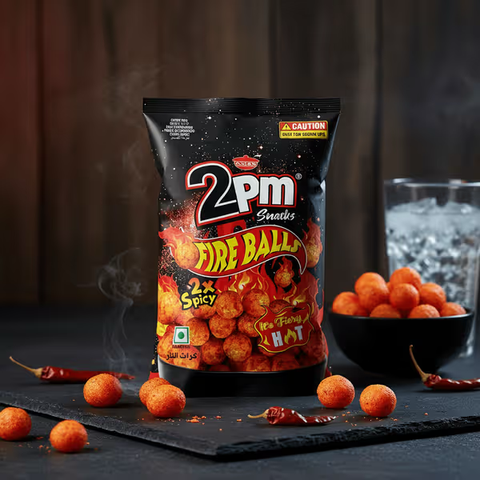 Asian 2PM Fireballs - Fiery HOT 2X Spicy - 60g