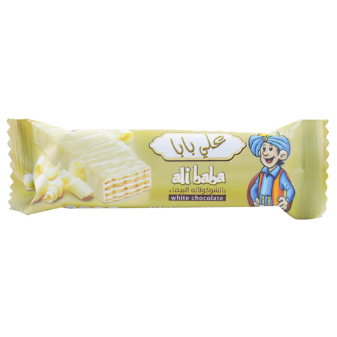 Ali Baba White Chocolate Wafers - 25g