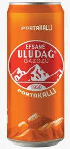 Uludag Gazoz Orange Can - 330ml