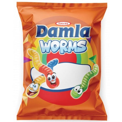 Tayas Damla Gummy Worms - 80g