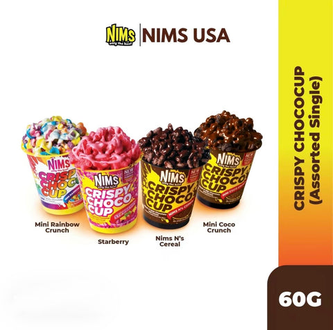 NIMS Assorted Crispy Choco Cups | 3 Flavors - 60g each