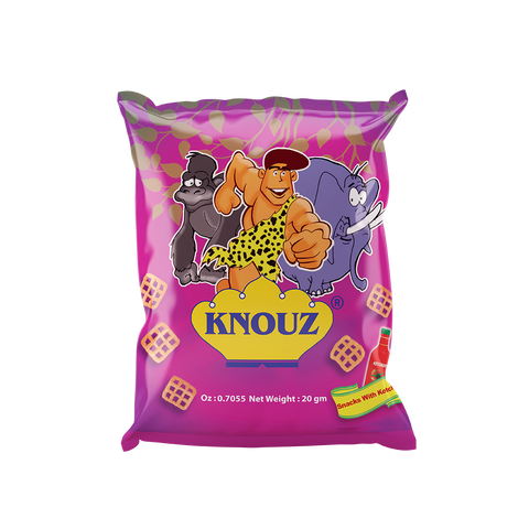 Knouz Snacks Chili Flavor - 20g