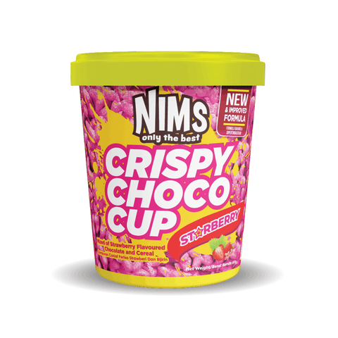 NIMS Crispy Choco Cup – Strawberry - 60g