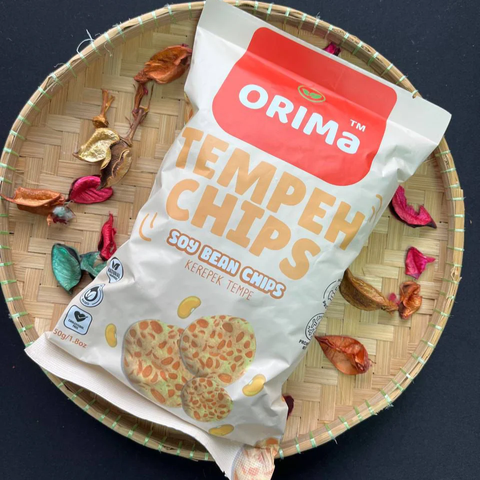 Orima Tempeh Chips | Soybean Chips - 50g