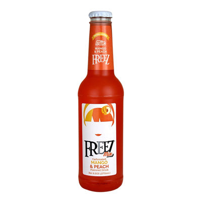 Freez Mango & Peach Soda Glass Bottle - 275ml